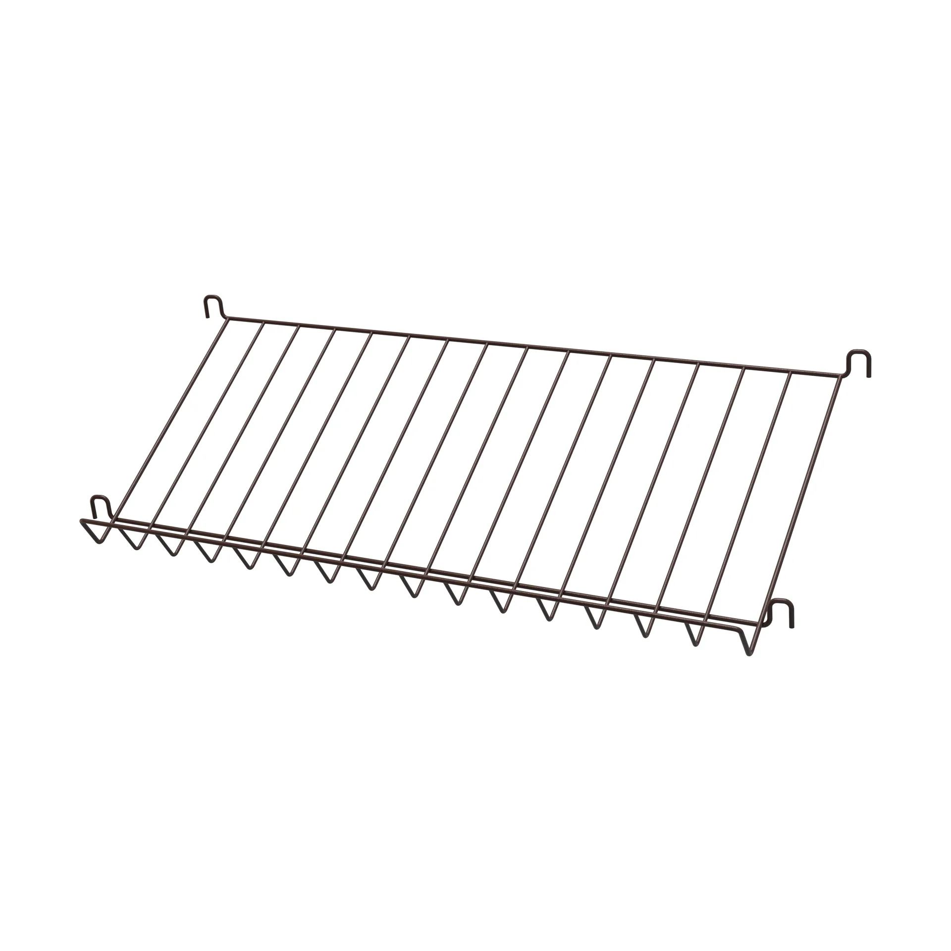 Porte-revues String fil de fer, Brun foncé, 78x30 cm String