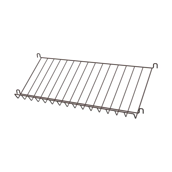 Porte-revues String fil de fer - Brun foncé, 78x30 cm - String