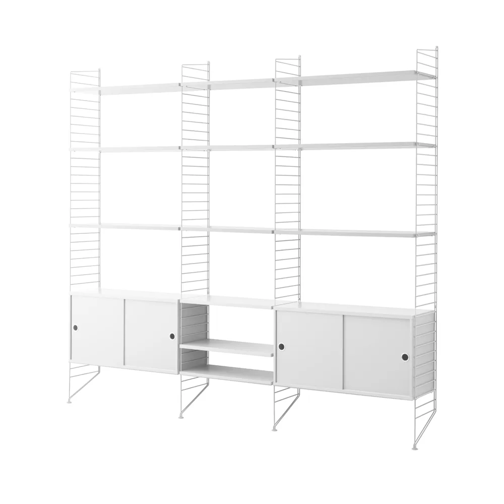 String bibliothèque combinaison B - blanc,  String