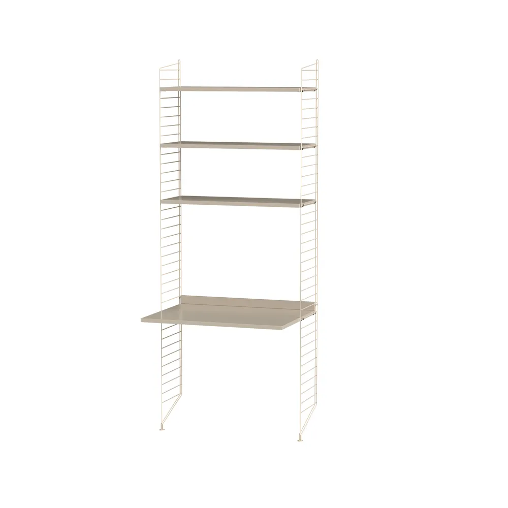 String bureau beige - combinaison A String