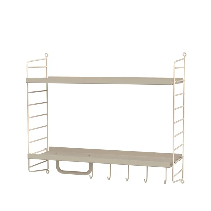 String bureau beige - combinaison E - String