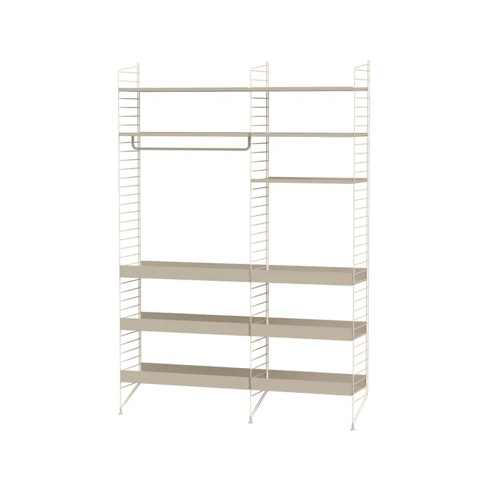 String bureau beige - combinaison F - String