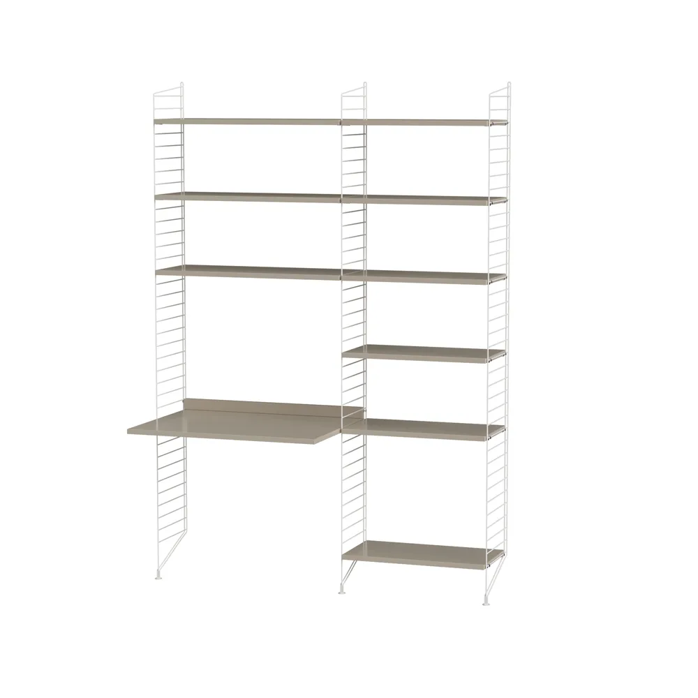 String bureau beige et blanc - combinaison B,  String