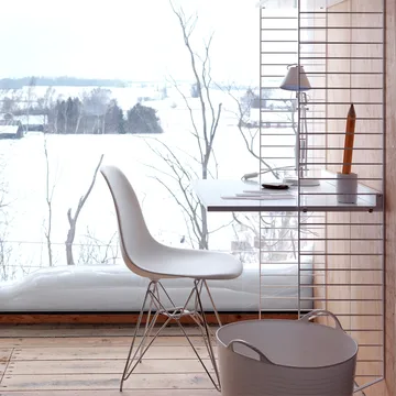 String bureau blanc - combinaison A - String