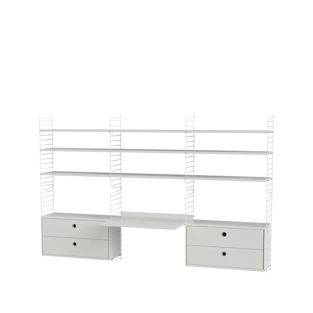 String bureau blanc - combinaison F,  String