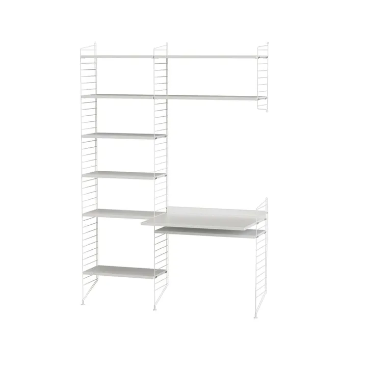 String bureau blanc - combinaison G - String