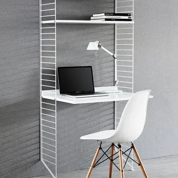 String bureau blanc - combinaison H - String