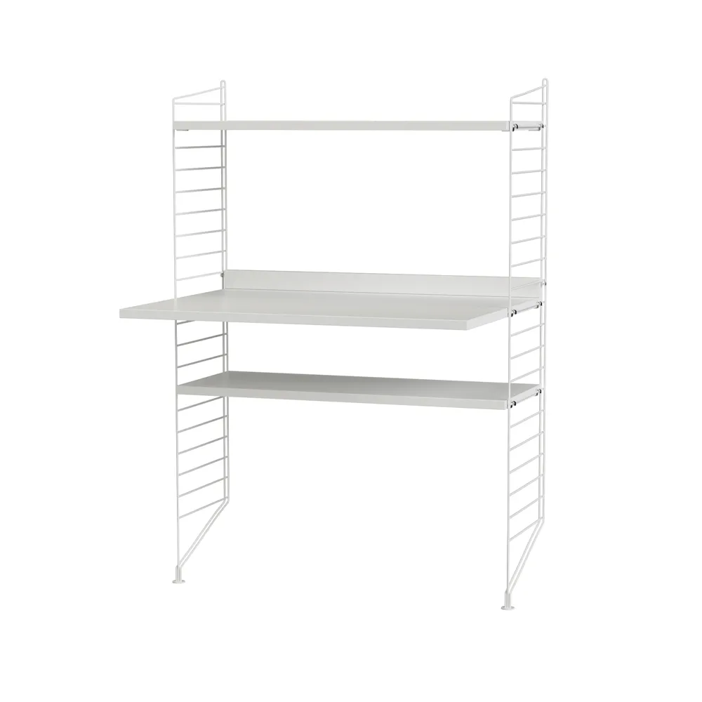 String bureau blanc - combinaison H | Design Scandinave | Blanc