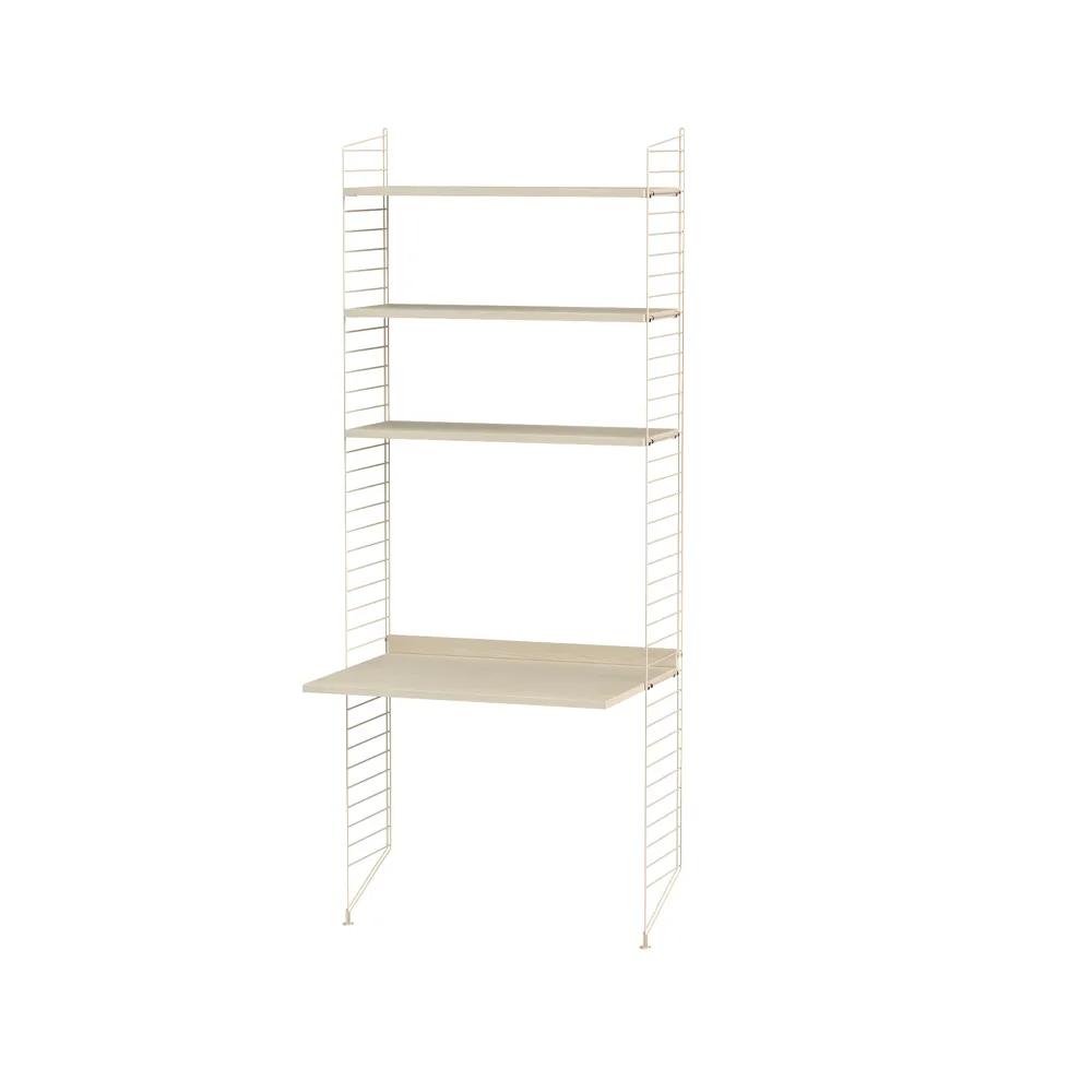 String bureau frêne et beige - combinaison A,  String