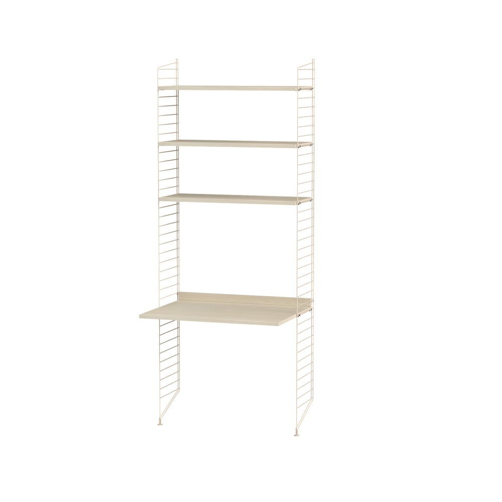 String String bureau frêne et beige - combinaison A