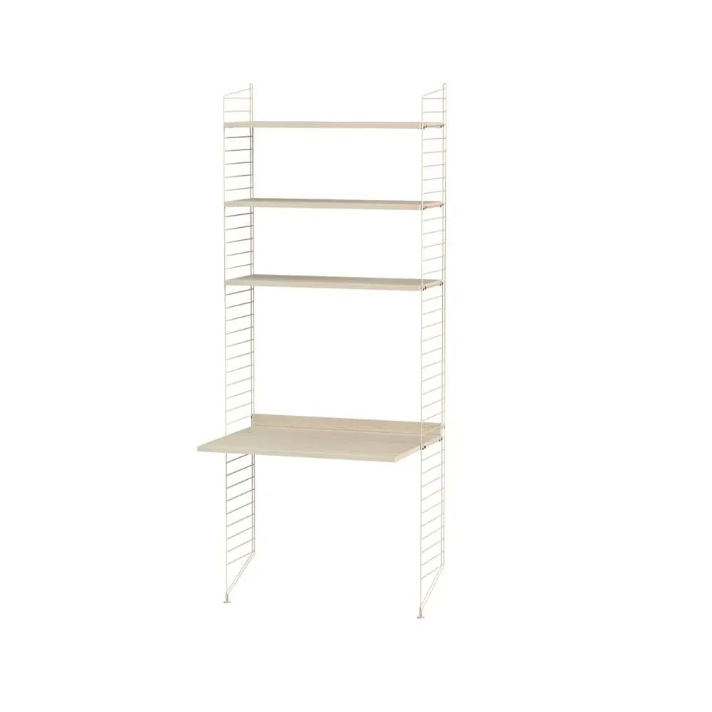 String String bureau frêne et beige - combinaison A