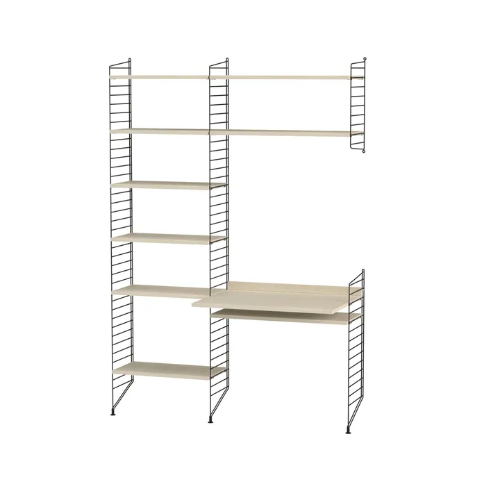 String bureau frêne et noir - combinaison G - String