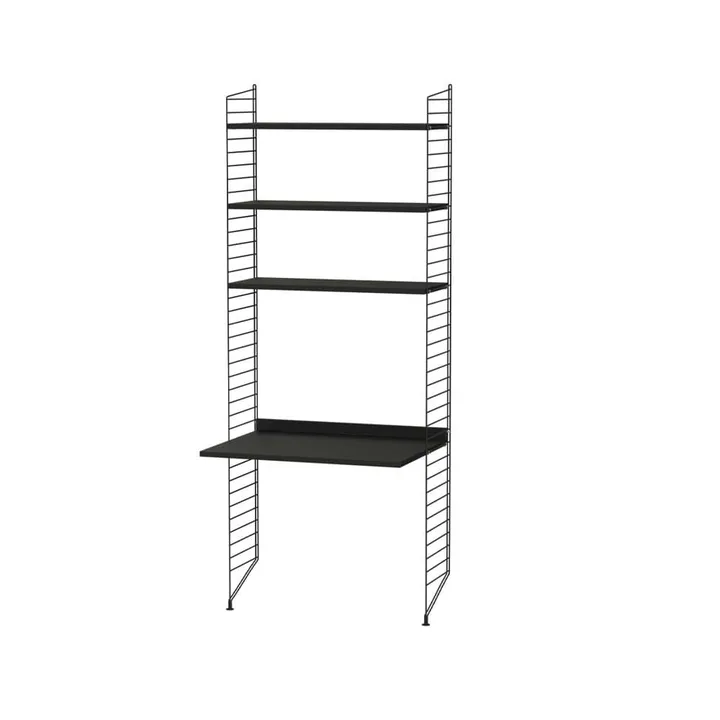 String bureau noir - combinaison A - String
