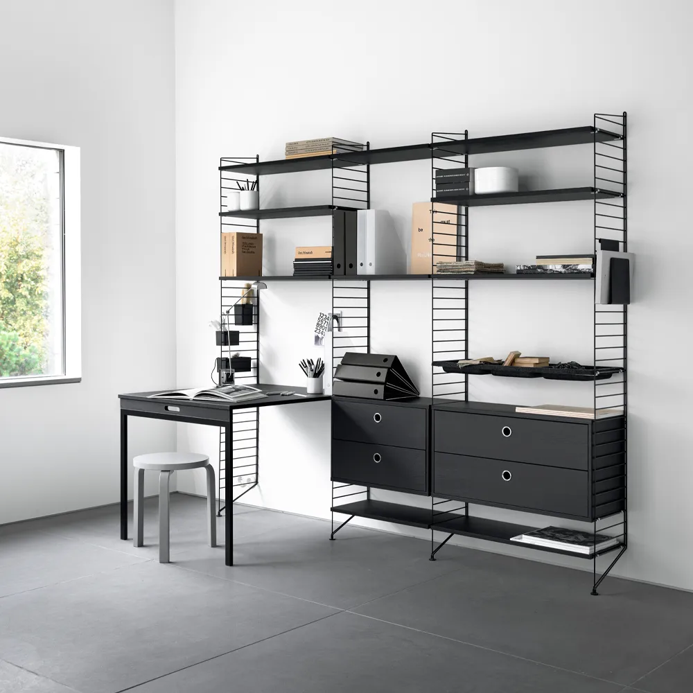 String bureau noir - combinaison E,  String