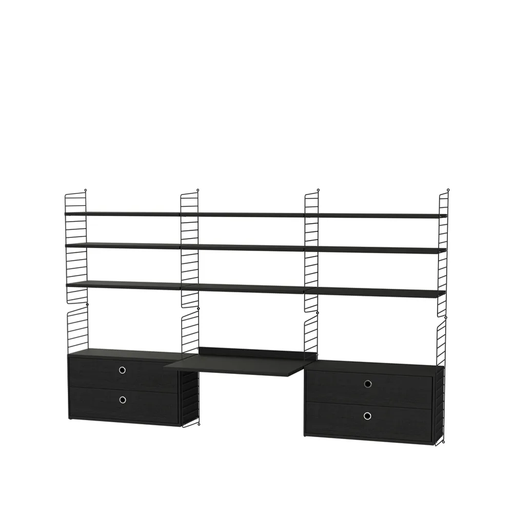 String bureau noir - combinaison F,  String