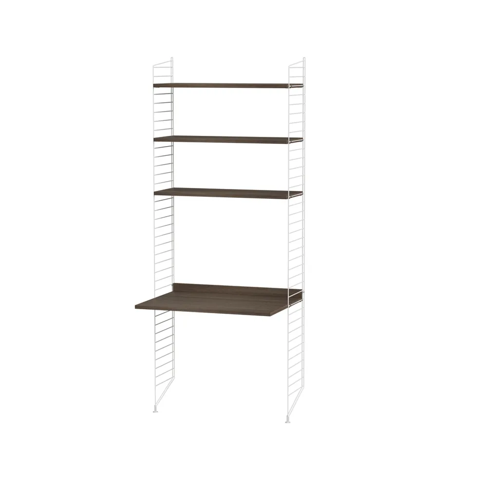 String bureau noyer et blanc - combinaison A,  String