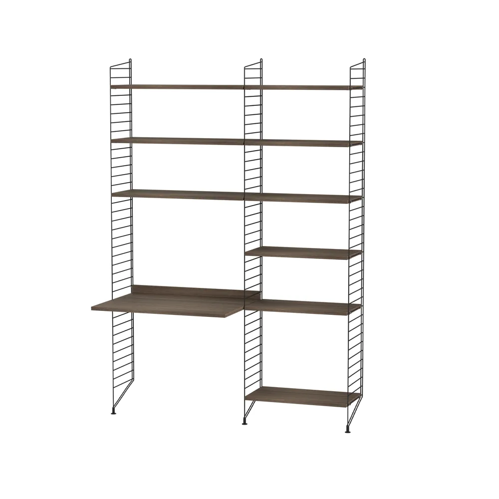String bureau noyer et noir - combinaison B,  String