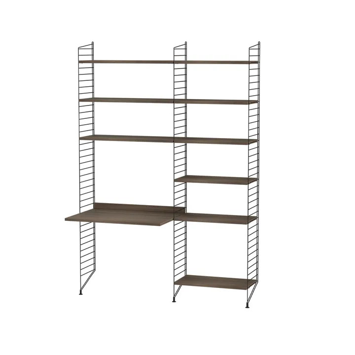 String bureau noyer et noir - combinaison B - String