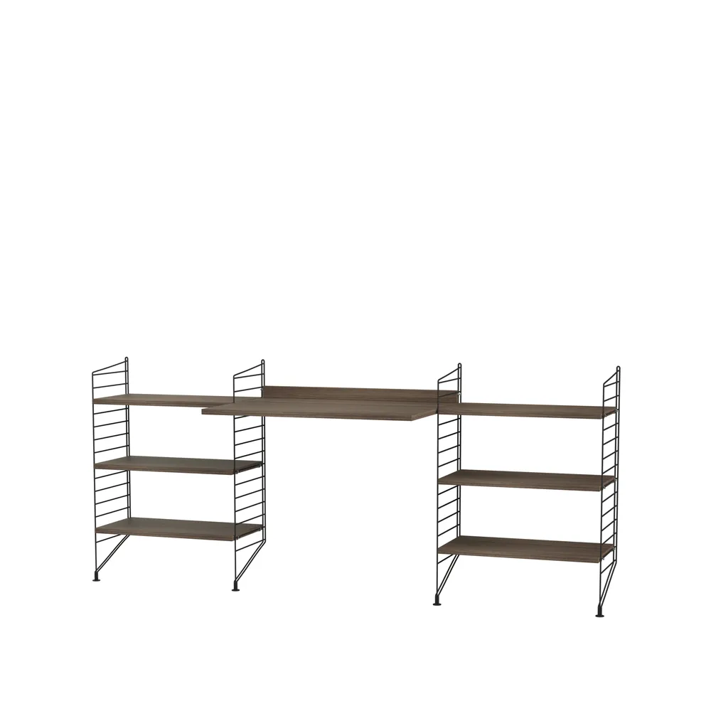 String bureau noyer et noir - combinaison D,  String
