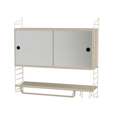 String chambre à coucher beige - combinaison A - String