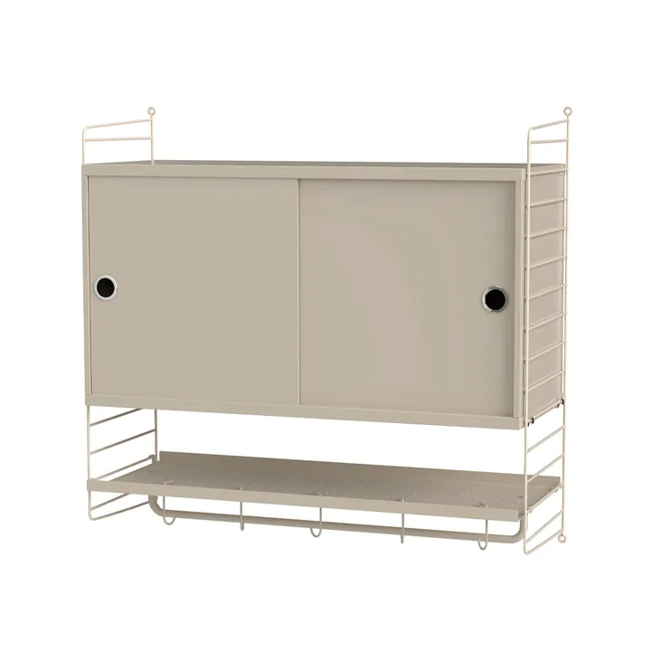 String chambre à coucher beige - combinaison F - String