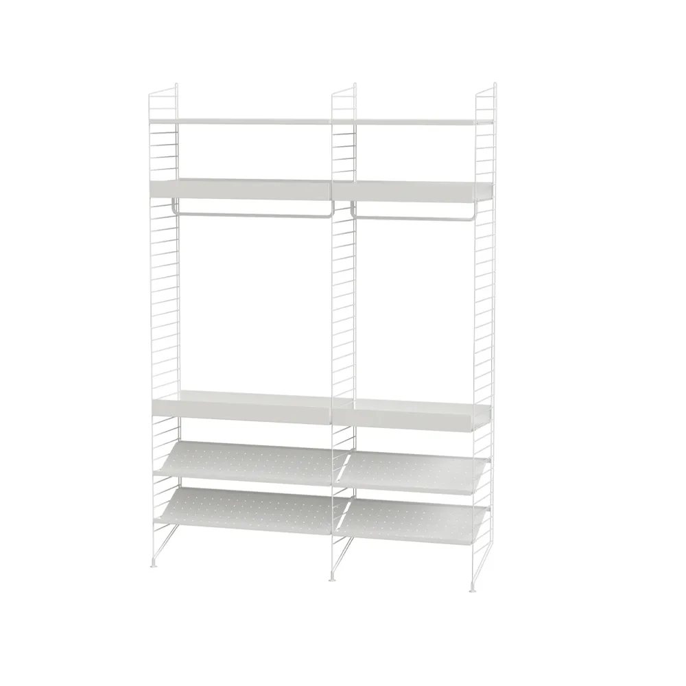 String chambre à coucher blanc - combinaison C | Design Scandinave | Blanc