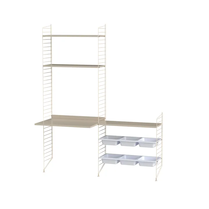 String chambre d'enfant beige - combinaison E - String