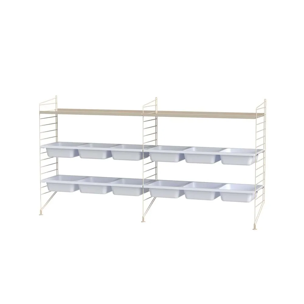String chambre d'enfant beige - combinaison F String