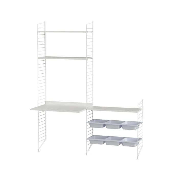 String chambre d'enfant blanc - combinaison E - String