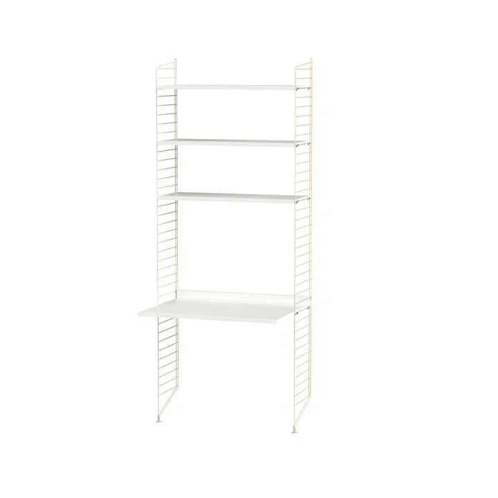 String chambre d'enfant blanc et beige - combinaison C - String