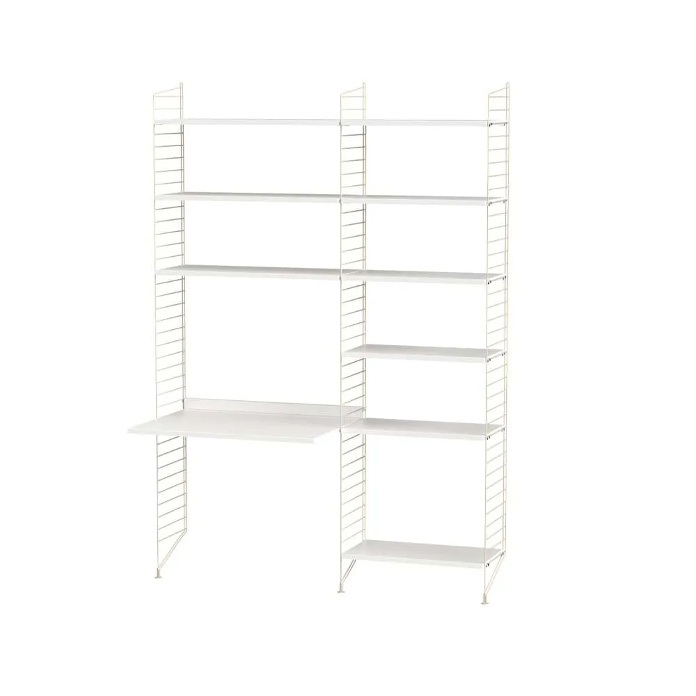 String String chambre d'enfant blanc et beige - combinaison D