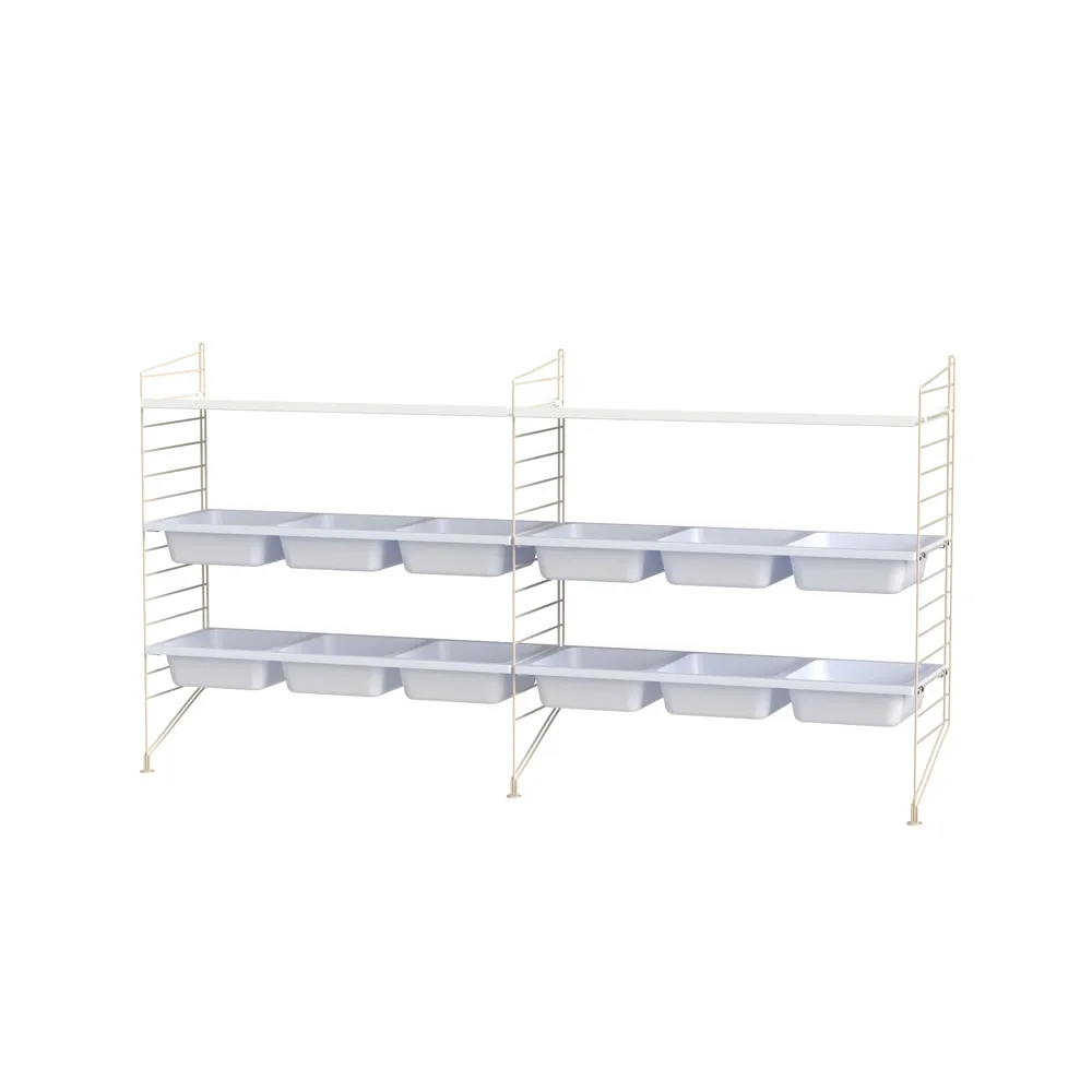 String String chambre d'enfant blanc et beige - combinaison F
