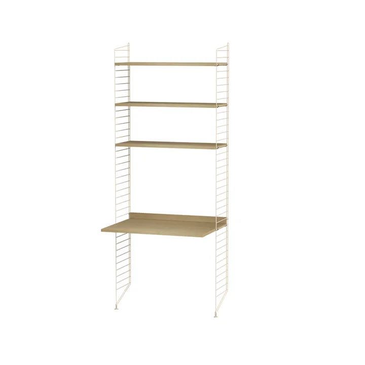 String chambre d'enfant chêne et beige - combinaison C - String