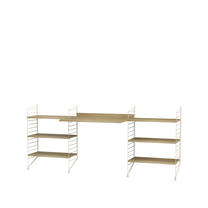 String chambre d'enfant chêne et beige - combinaison D - String