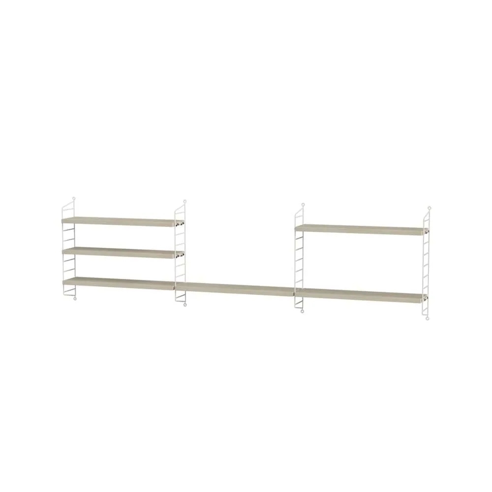 String String chambre d'enfant frêne et blanc - combinaison H