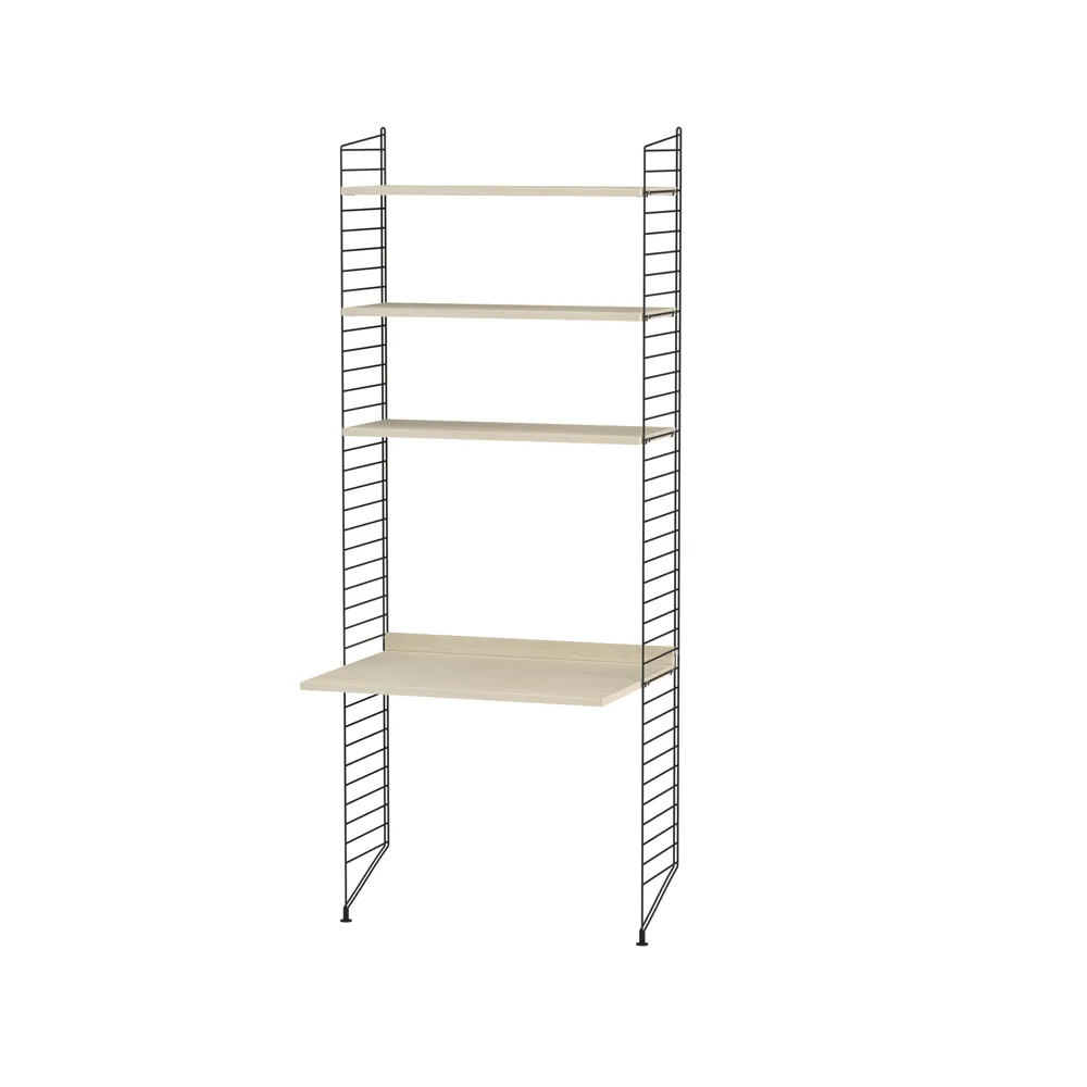 String chambre d'enfant frêne et noir - combinaison C,  String