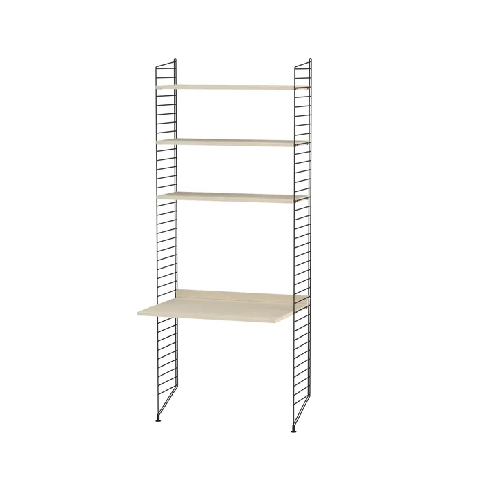 String chambre d'enfant frêne et noir - combinaison C - String