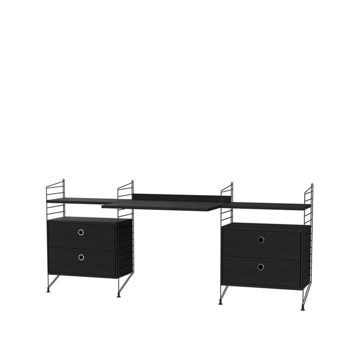 String chambre d'enfant noir - combinaison C - String
