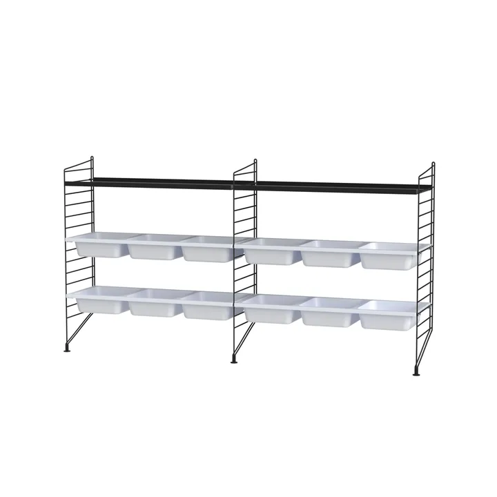 String chambre d'enfant noir - combinaison F - String