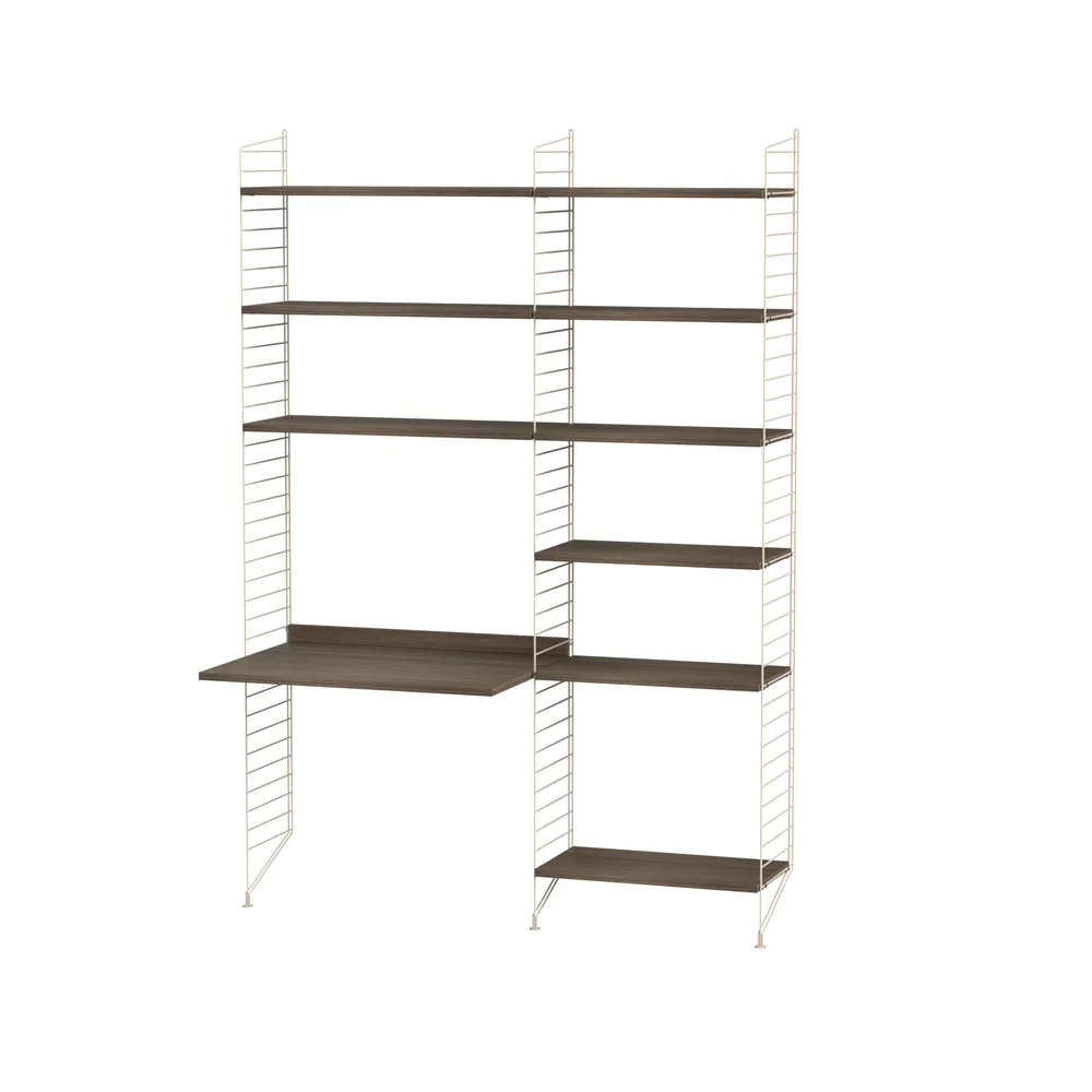 String chambre d'enfant noyer et beige - combinaison D,  String