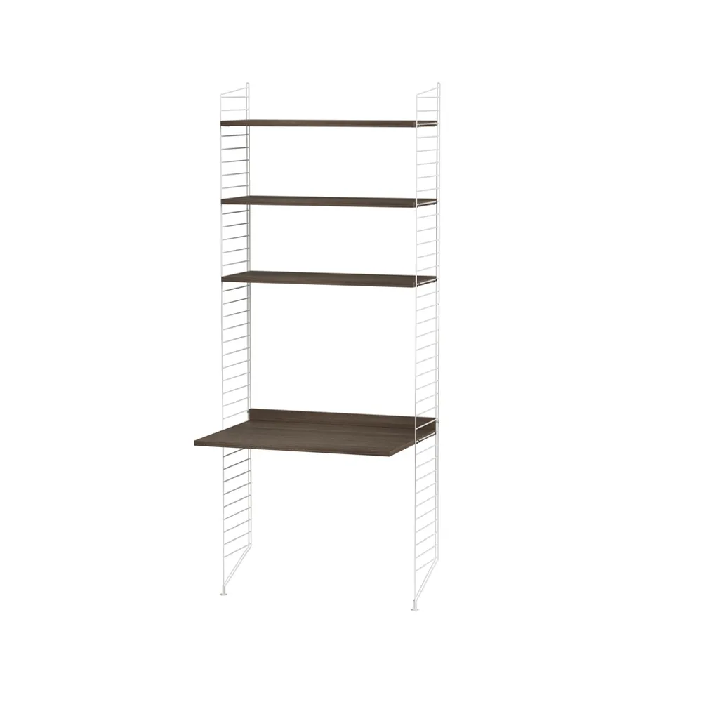 String chambre d'enfant noyer et blanc - combinaison C,  String