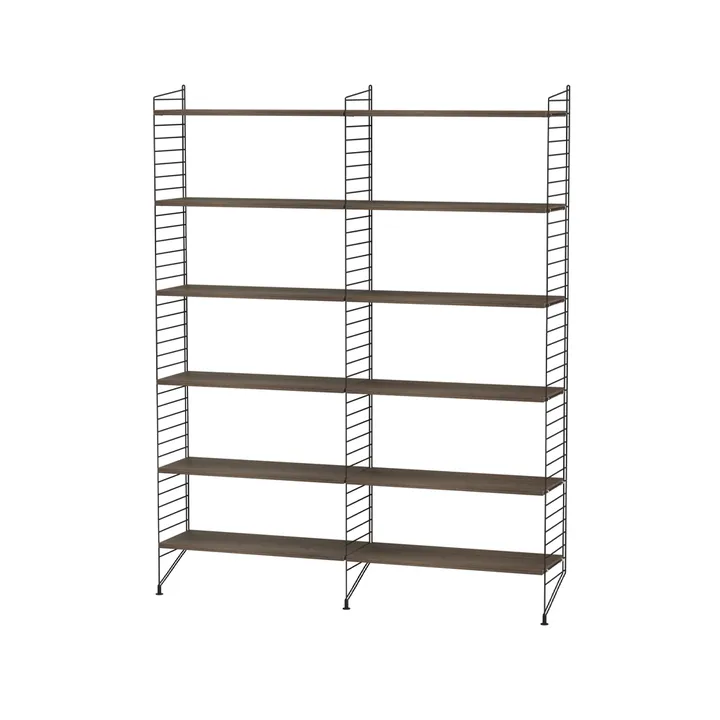 String chambre d'enfant noyer et noir - combinaison A - String