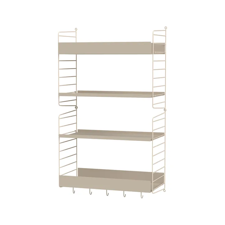 String couloir beige - combinaison H - String