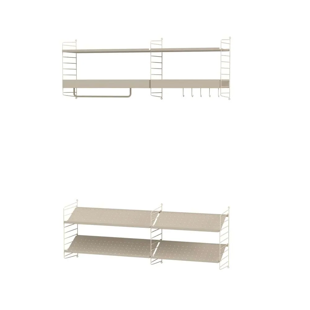 String String couloir beige - combinaison H