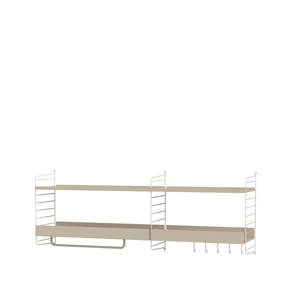 String couloir beige - combinaison J | Design Scandinave | Beige