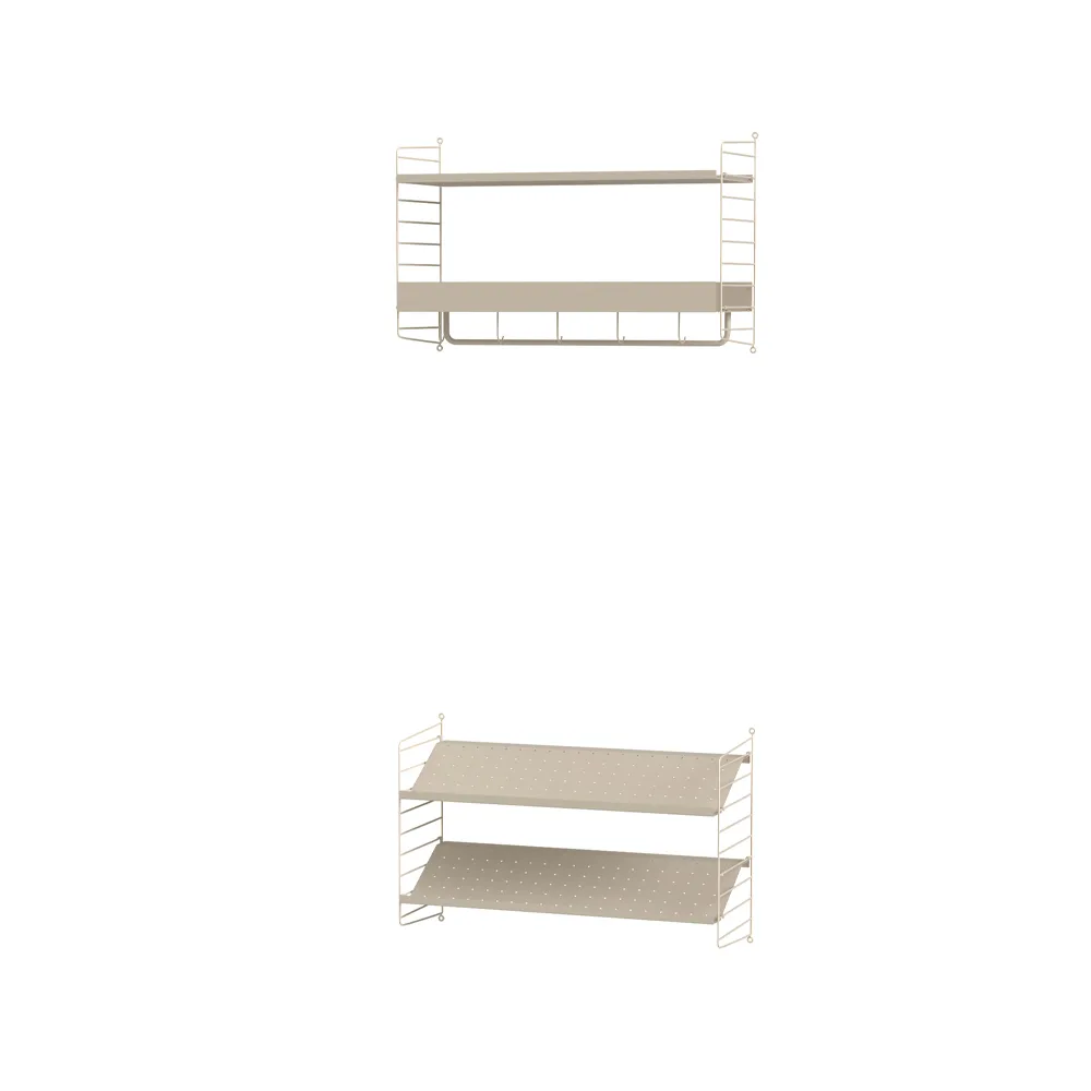 String couloir beige - combinaison Q,  String