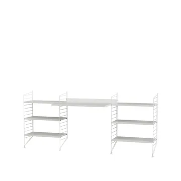 String couloir blanc - combinaison D - String