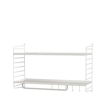 String couloir blanc - combinaison D - String