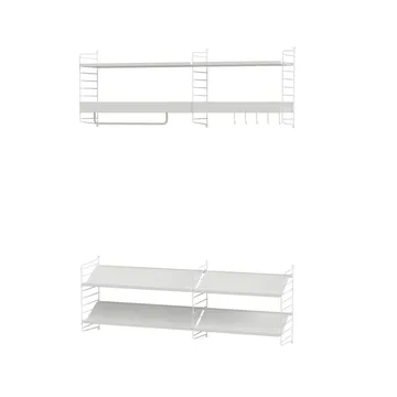 String couloir blanc - combinaison H - String