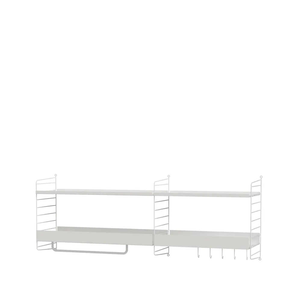 String couloir blanc - combinaison J,  String